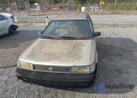 1992 Toyota Corolla Dlx from USA, damaged, VIN JT2AE94K5N3498457